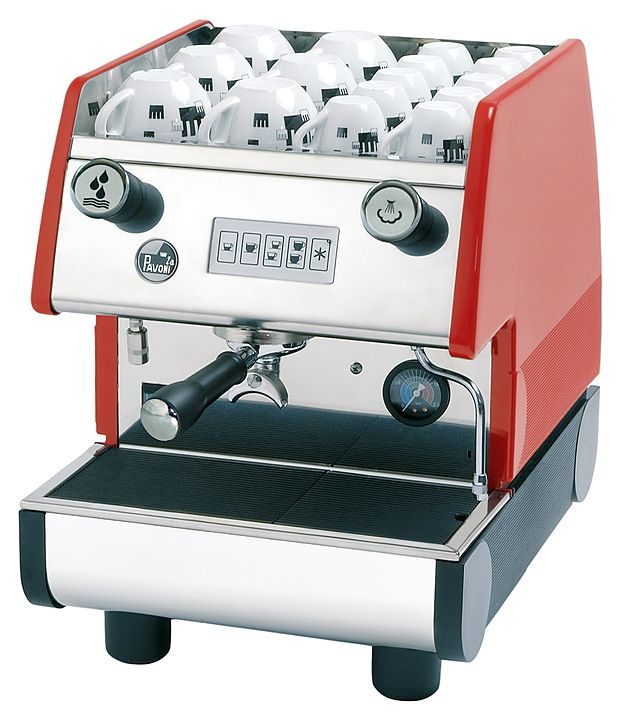 Кофемашина рожковая La Pavoni PUB1V красный