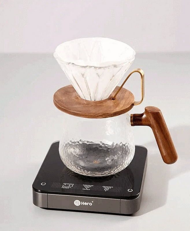 Фото Весы кофейные ZeroHero Hero coffee scale black — арт. FDZC001 1
