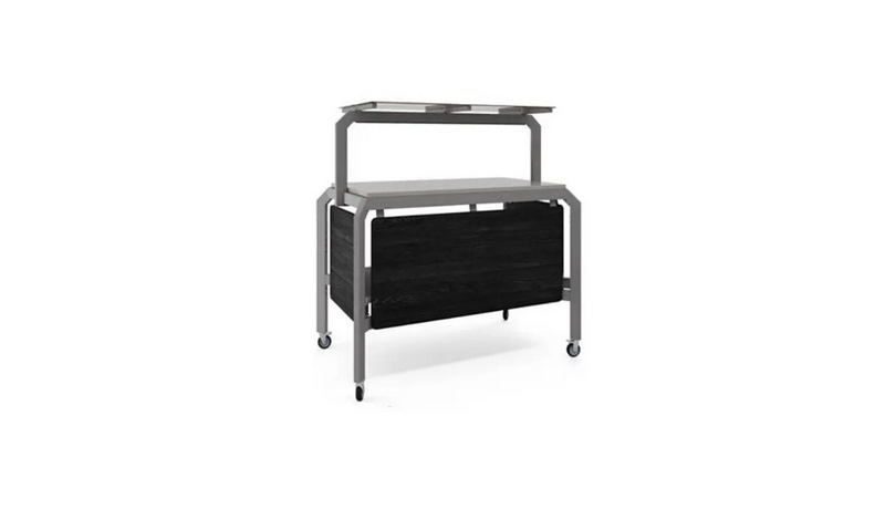 Модуль мобильный КОБОР AN120 aluminum/glazed/sky