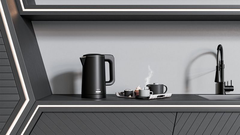 Фото Чайник электрический Meyvel MKE-03T (Black) 2