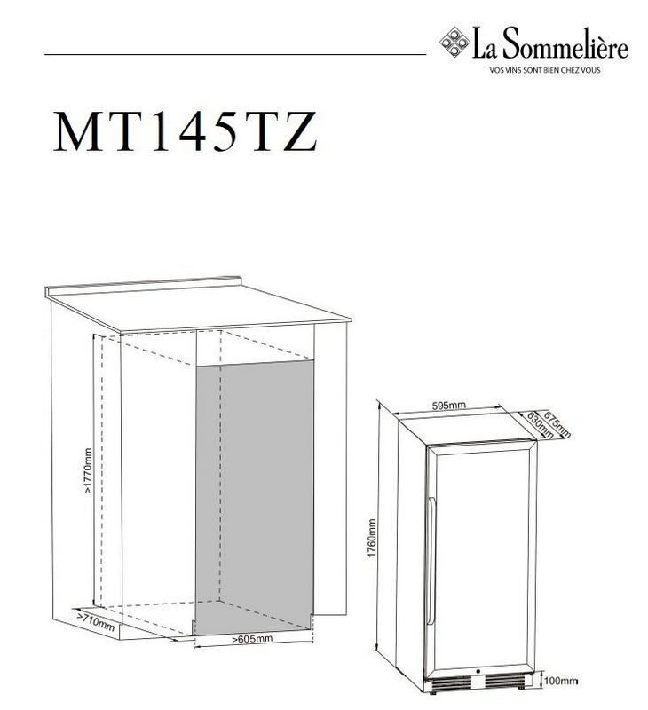 Фото Шкаф винный La Sommeliere — арт. MT145TZ 2