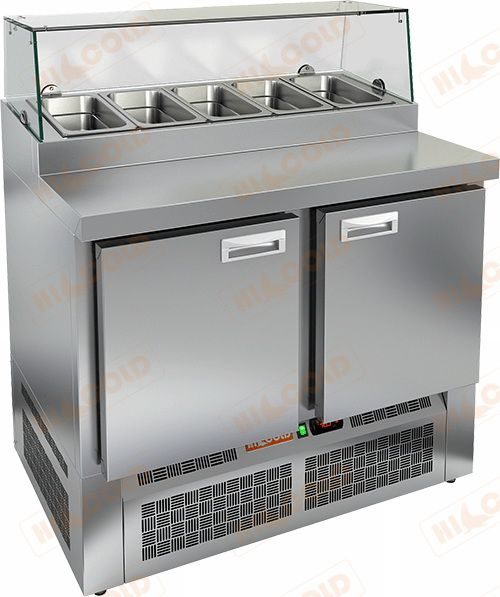 HICOLD PZE2-11/GN стекло 1000x700x850 мм 1000 мм