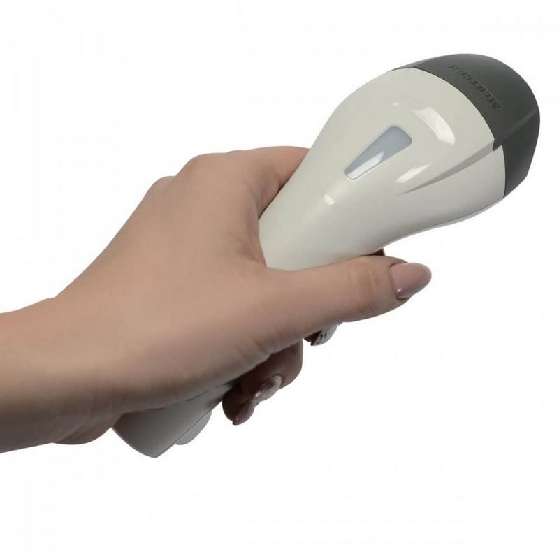 Фото Ручной сканер штрих-кода MERTECH CL-610 P2D USB white 4