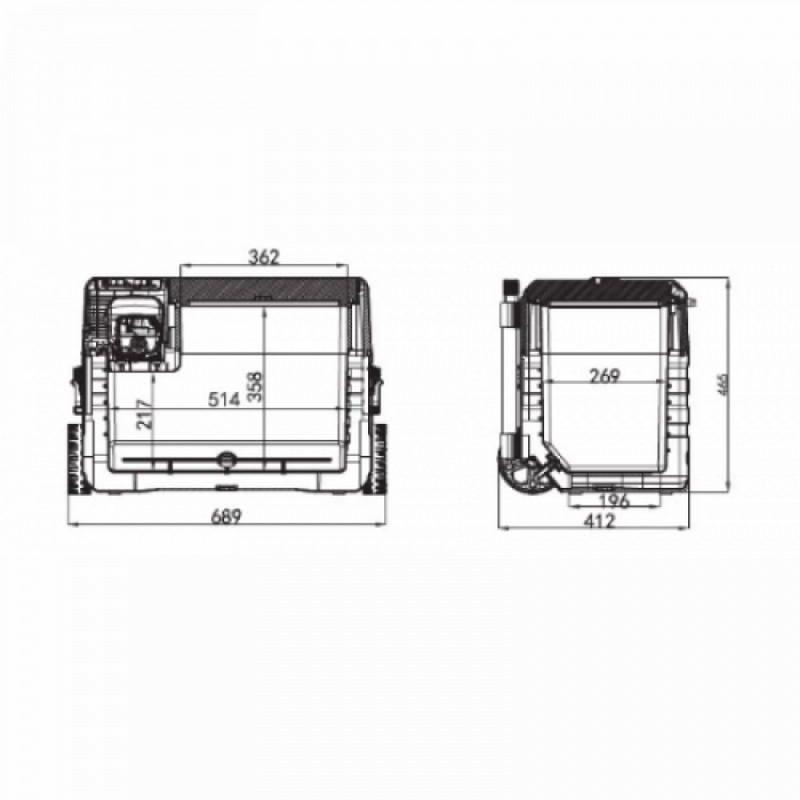 Фото Автохолодильник Alpicool NX42 4