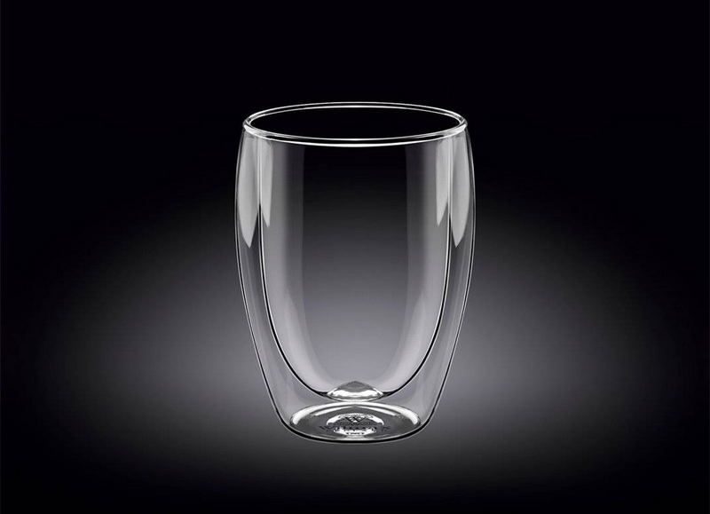 Стакан Wilmax Thermo Glass стенками артикул 888732