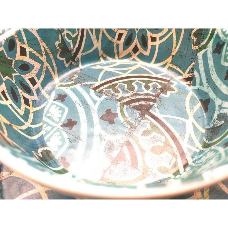 Фото Соусник P.L. Proff Cuisine Damask Blue 175 мл, D 123 мм, H 26 мм — арт. JW35105-TAI 5