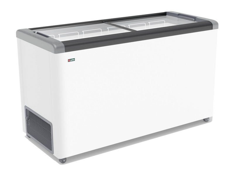Морозильный ларь Gellar FG 400 C серый