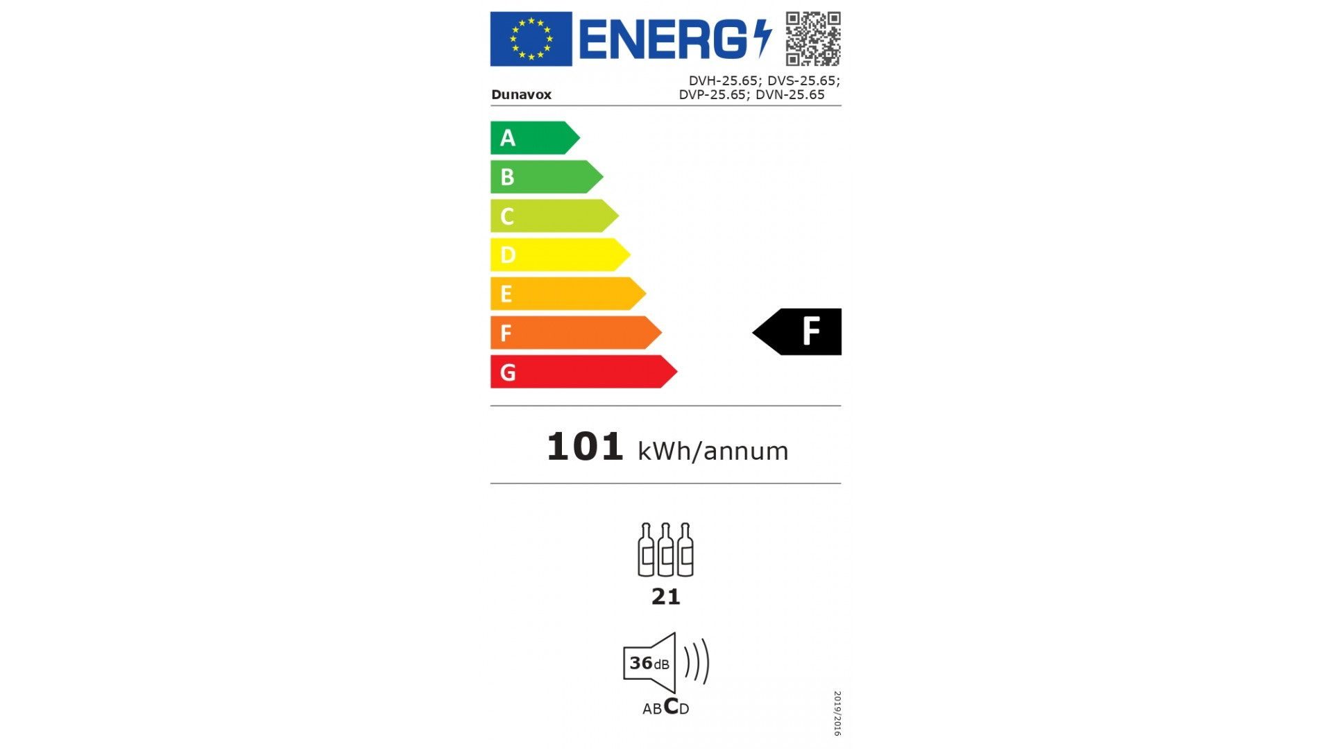 Фото Шкаф винный Dunavox DVH-25.65DB.TO компрессорный 8