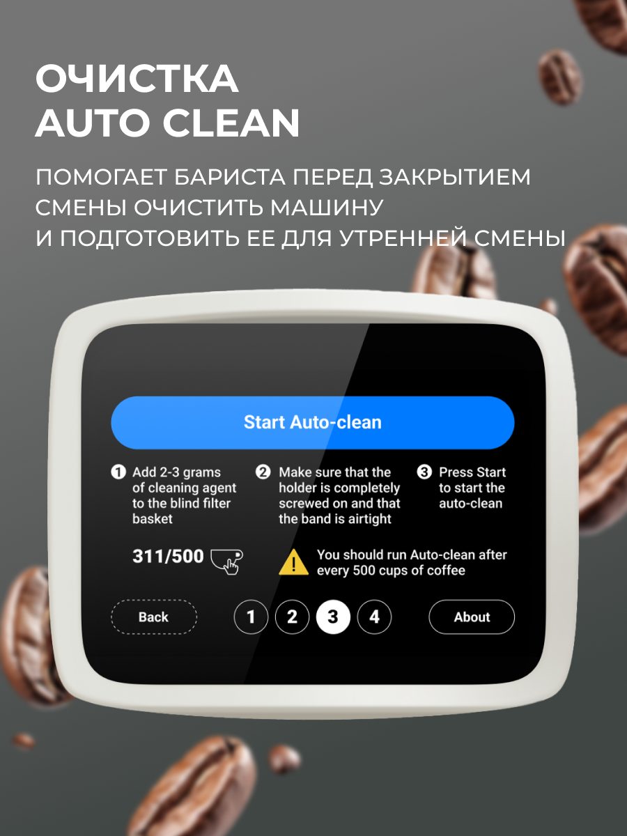 Фото Кофемашина рожковая автоматическая Manifesta Speciale Graphite — арт. MSGRV2GB 5