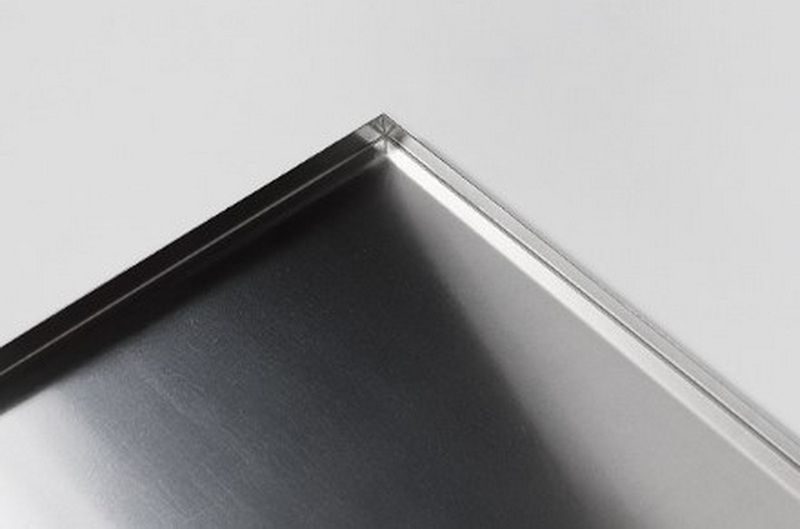 Фото Противень RESTOINOX нержавеющая сталь — арт. ПН4/06-354х325х10 2
