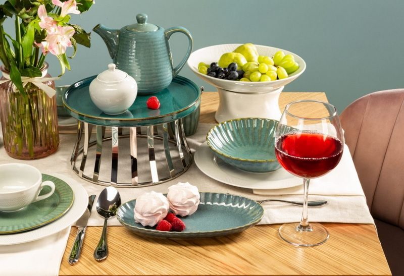 Фото Сахарница Corone Rosenthal 180 мл голубая — арт. фк9920 4