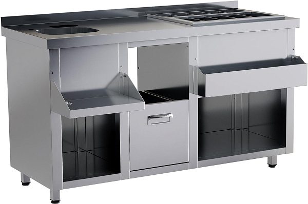 RESTOINOX БСЗ1-15/7-03 без ящиков Бсз1-15/7-03 без