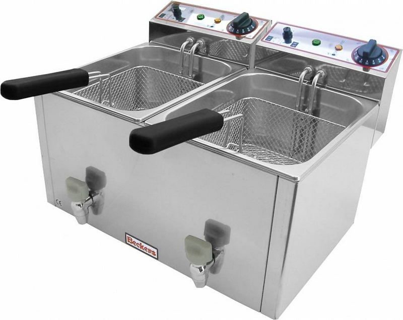 Фритюрница электрическая BECKERS FR 8 + 8 LT