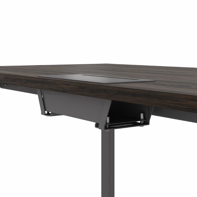 Лючок для проводов КОБОР AК4-28 aluminum