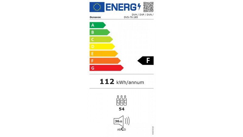 Фото Шкаф винный Dunavox DVH-70.185DB.TO компрессорный 8