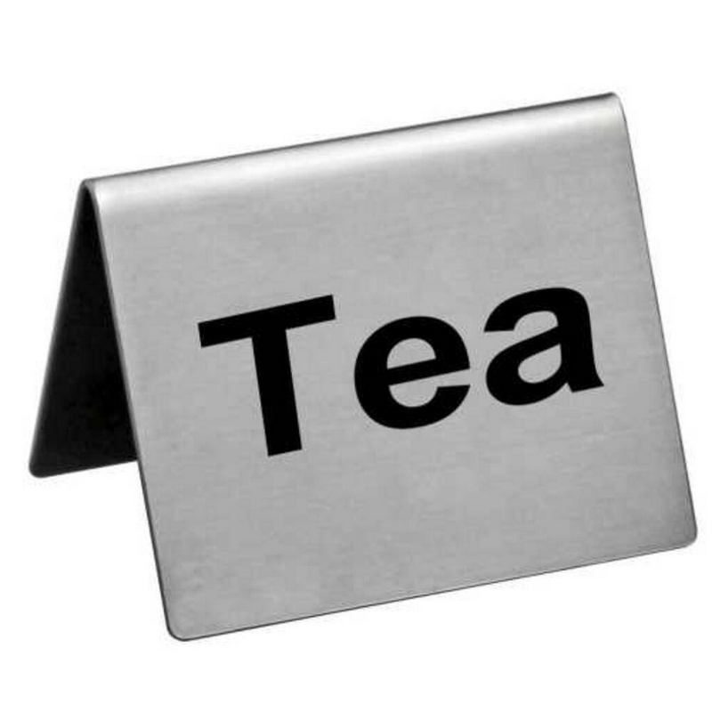 Табличка информационная P.L. Tea L 50 мм, B 40 мм