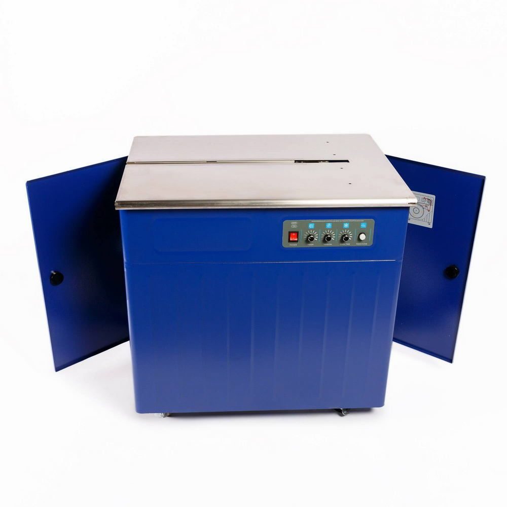 Фото Стреппинг машина Hualian Machinery HL-201 (закрытый стол) 3