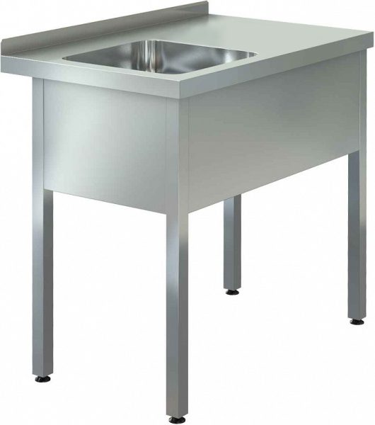 Ванна моечная с рабочей (1500х700х850)