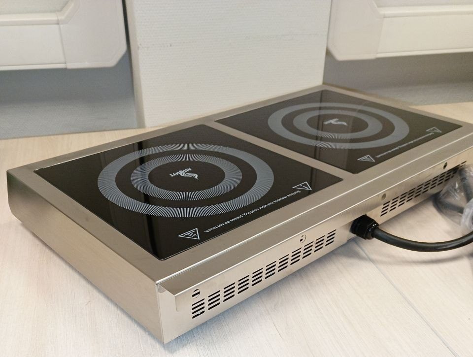 Фото Плита индукционная AIRHOT IP7000 D двухконфорочная (64) — арт. D0668 УЦ 3