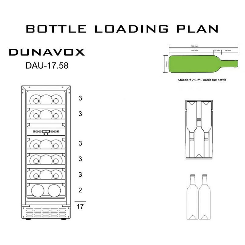 Фото Шкаф винный Dunavox DAU-17.58DW 5