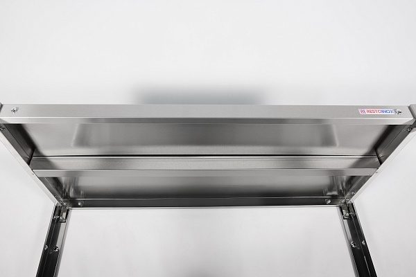 Фото Стеллаж прямой сплошной RESTOINOX — арт. СТП-10/4-ЭН 5