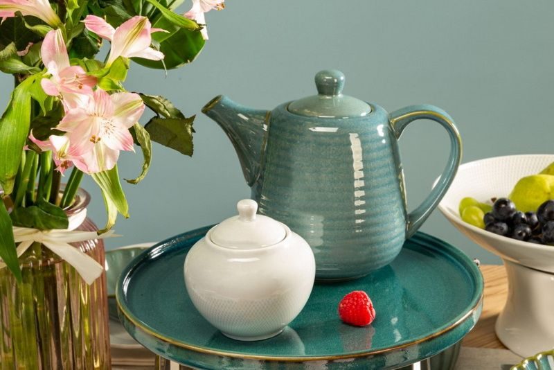 Фото Салатник Corone Rosenthal 150 мл, L 100 мм, B 70 мм голубой — арт. фк9913 10