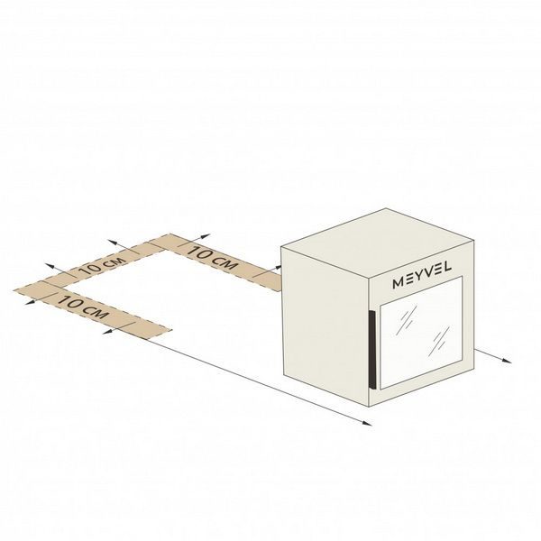 Фото Шкаф винный Meyvel MV12-TBF1 термоэлектрический 16