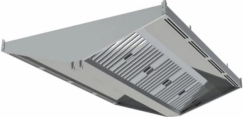 Зонт приточно-вытяжной RESTOINOX ЗПВЦУ-08/16