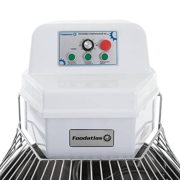 Фото Тестомес спиральный Foodatlas HS-100A (AR) Pro — арт. УТ000000317 6