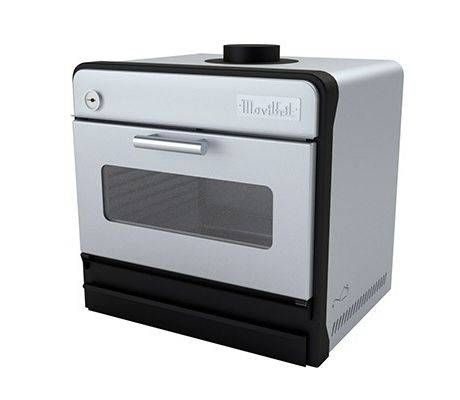 Печь на твердом топливе Movilfrit BR-48 Inox