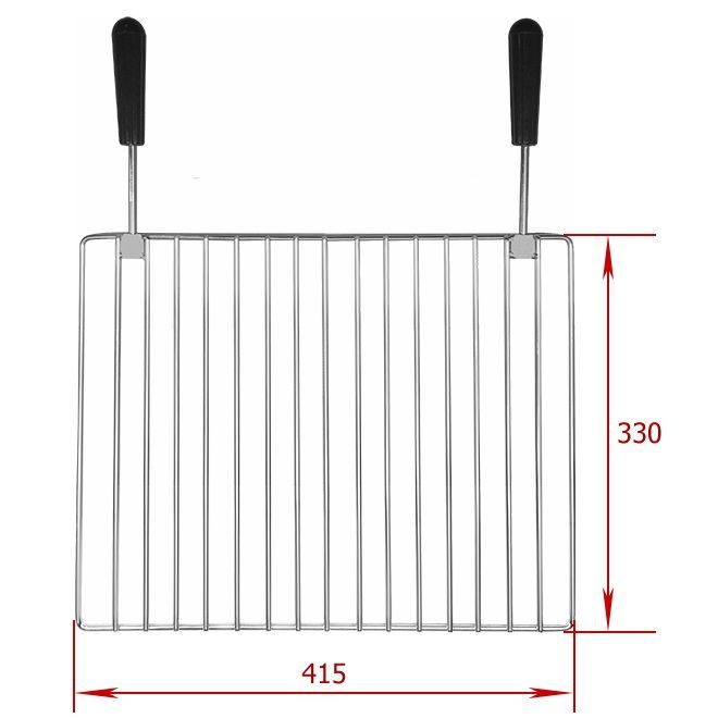 Фото Решетка Crazy Pan CP-SEG580 нержавеющая сталь — арт. CP-SP-SEG580GR 1