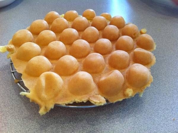 Фото Вафельница для гонконгских вафель STARFOOD Bubble Waffle 1
