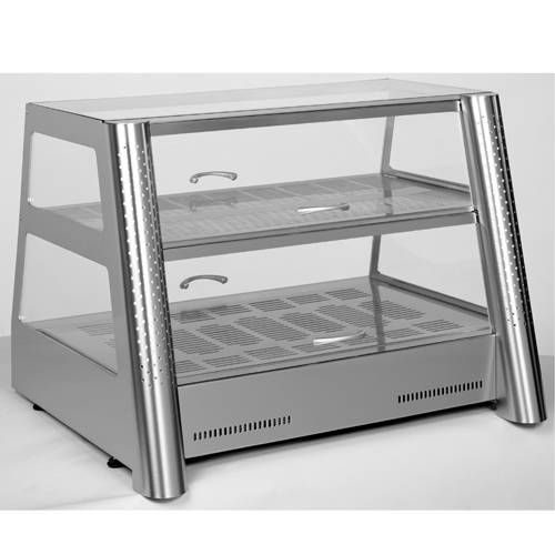 Витрина тепловая настольная UNIS Elbe, inox