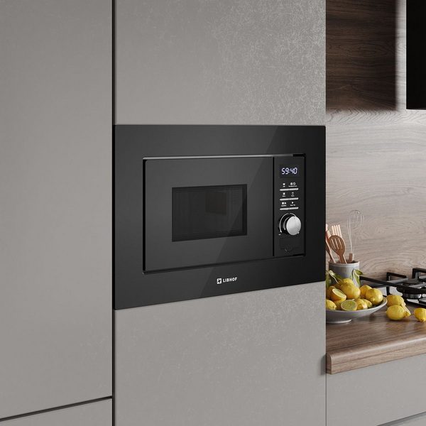 Фото Печь микроволновая встраиваемая Libhof MOS-2120 black — арт. libmos2120b 13