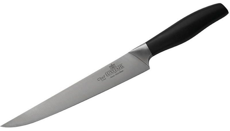Фото Нож поворской Luxstahl Chef L 208 мм, B 34 мм — арт. кт1304 1