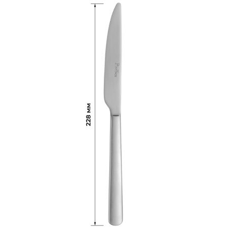 Фото Нож столовый Pintinox Sky Satin L 228 мм — арт. 294U0003 4