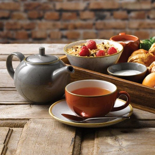 Фото Молочник CHURCHILL Stonecast Spiced Orange 114 мл, H 70 мм — арт. SSOSSJ4 1 2