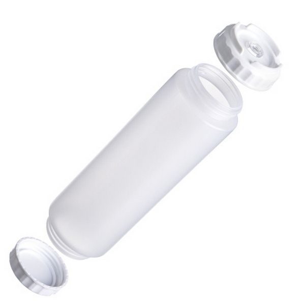 Фото Емкость для соуса Gastroplast 1000 мл, D 75 мм, H 257 мм, 2 крышки носик, прозрачная артикул 79713 1