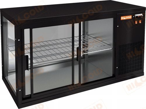 Витрина холодильная HICOLD VRL 1100 R BLACK