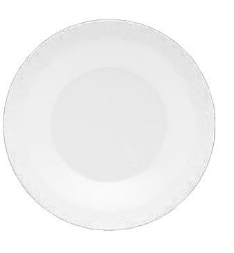 Тарелка OXFORD White D 230 мм артикул EK01-4207