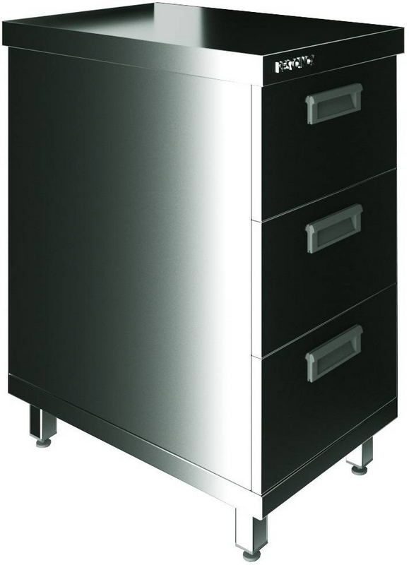 Стол-тумба закрытый RESTOINOX СПЗЯ-4/6