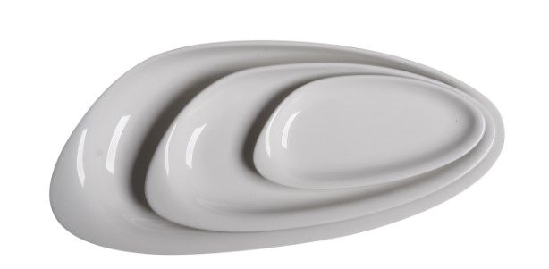 Фото Блюдо Cameo Pearl L 165 мм, B 76 мм, H 19 мм — арт. 713-T63 3