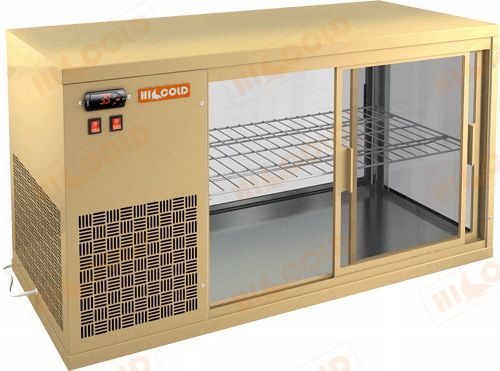Витрина холодильная HICOLD VRL 1100 L BEIGE