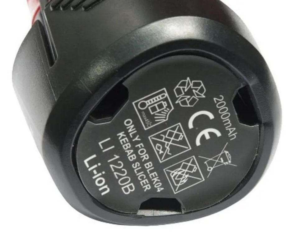 Фото Аккумулятор Kocateq для ножа для шаурмы — арт. BLEK04 li-ion battery 1