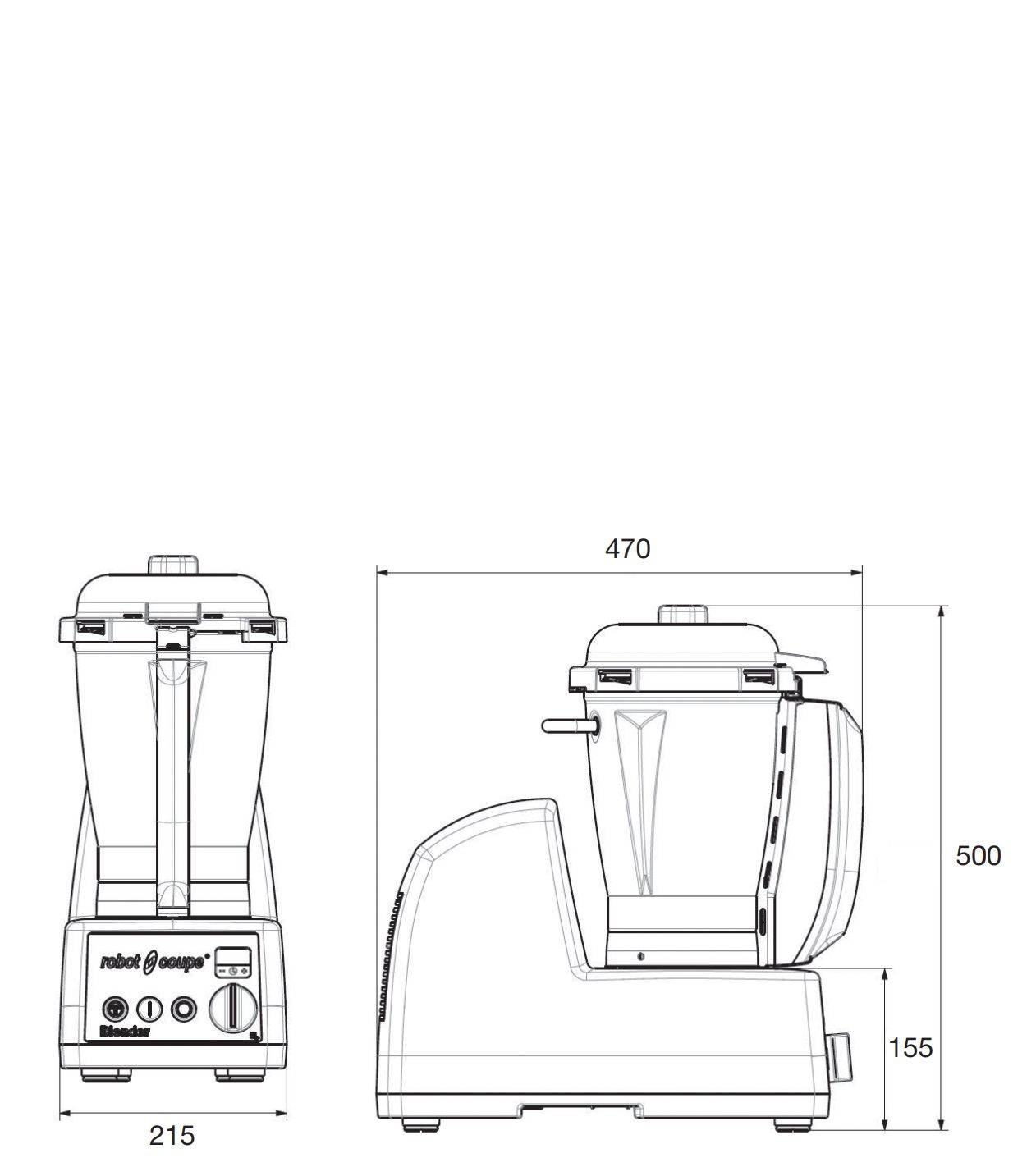 Фото Блендер Robot-coupe BL 5 — арт. 47000A 1
