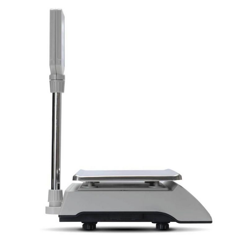 Фото Весы торговые MERTECH M-ER 327 ACP-15.2 "Ceed" LCD Белые (по 4 в коробке) 3