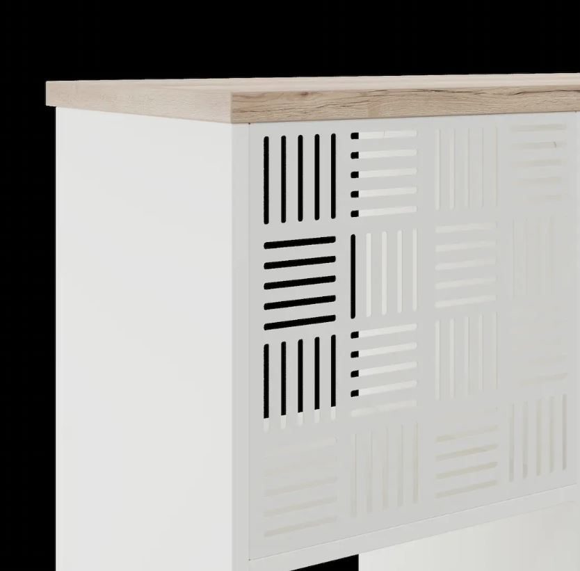 Фото Стеллажная система КОБОР SQ-2Х2 white/natural 3