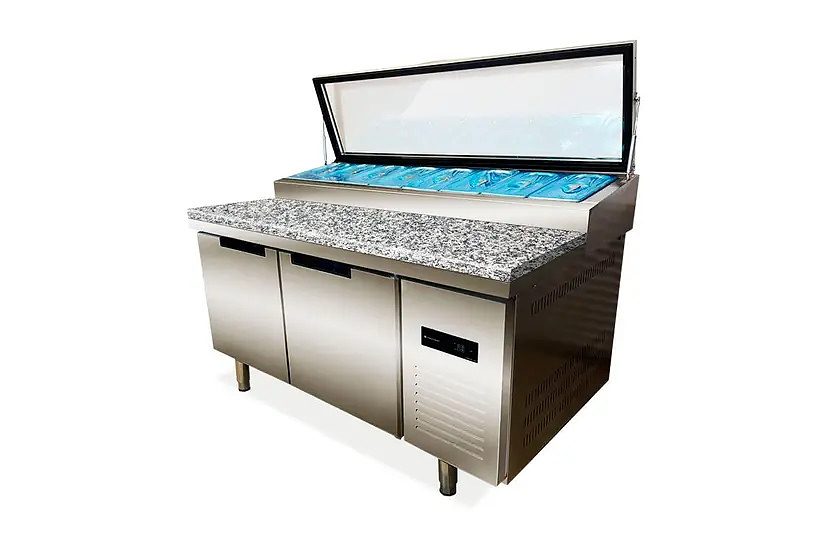 Фото Стол для пиццы CLSY Saladetta 150 камень 4