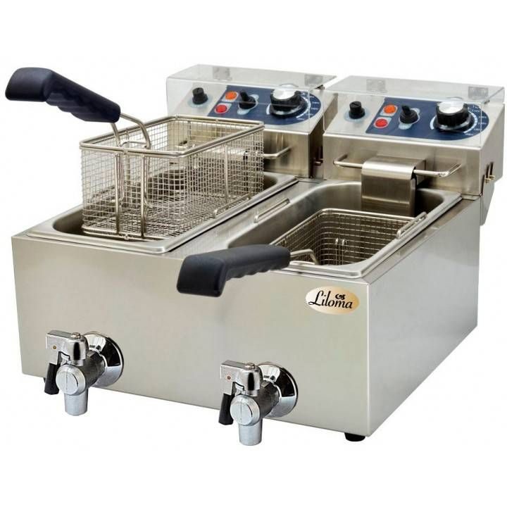 Фритюрница электрическая LILOMA FLT 8 + 8