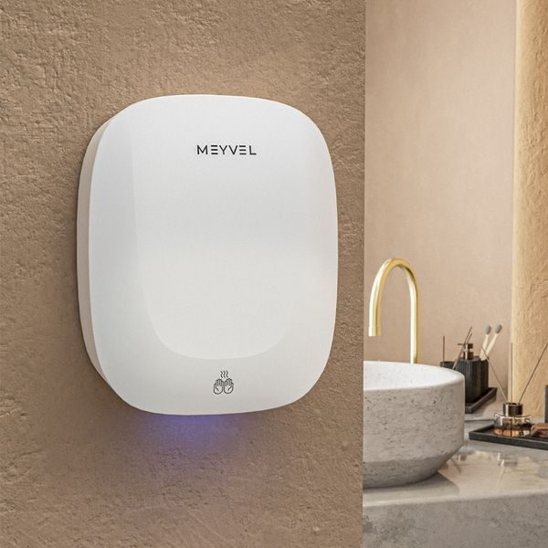 Фото Сушилка для рук автоматическая Meyvel MH13-1000P2 (White) 2